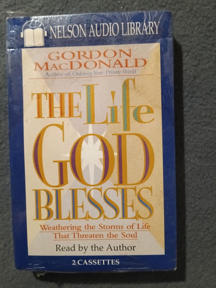 The Life God Blesses Gordon MacDonald Audiobook 2 Cassettes Abridged Christian