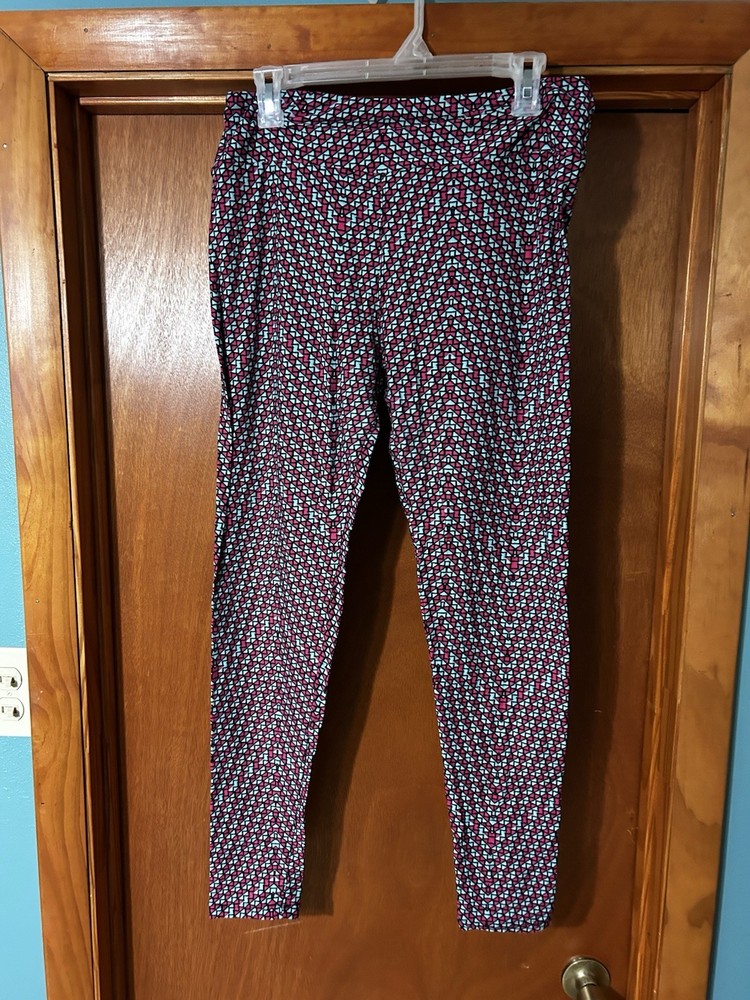 Lularoe TC Tall And Curvy Patterned Women's Stretch Leggings