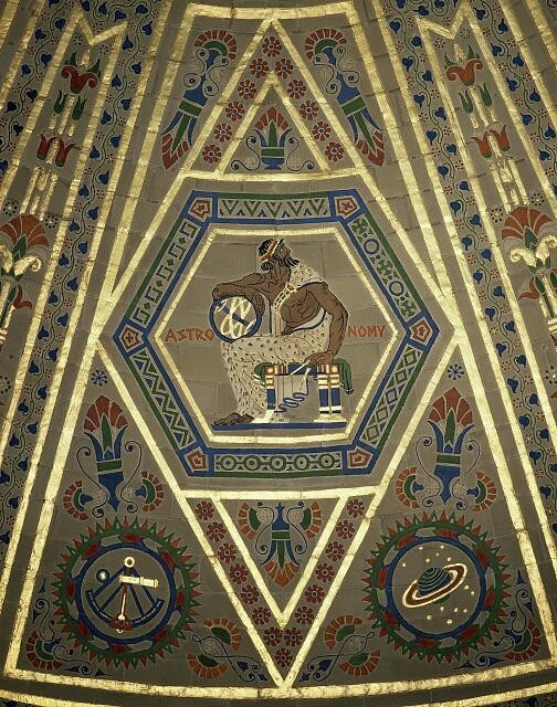 Washington DC National Academy of Sciences wall art 1980s-2000s astronomy-image