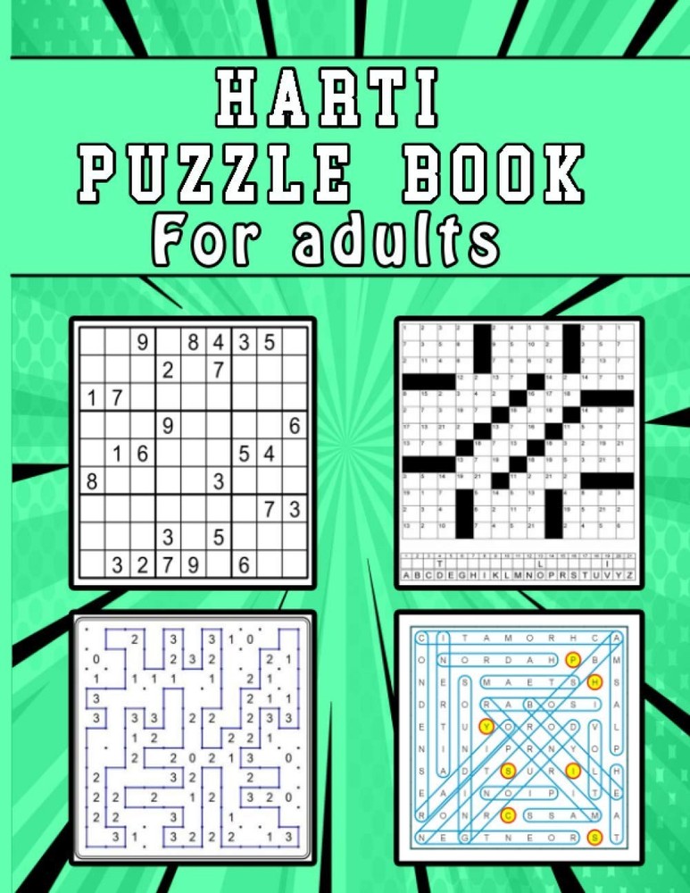 Zoubir King Harti Puzzle Book for Adults (Paperback)Another great item from Rarewaves USA | Free delivery!