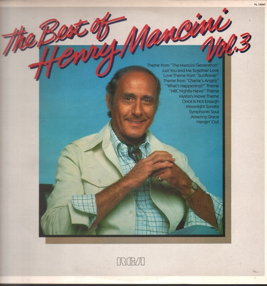 Henry Mancini - Best Of  Vol. 3 - Used Vinyl Record - A15851z