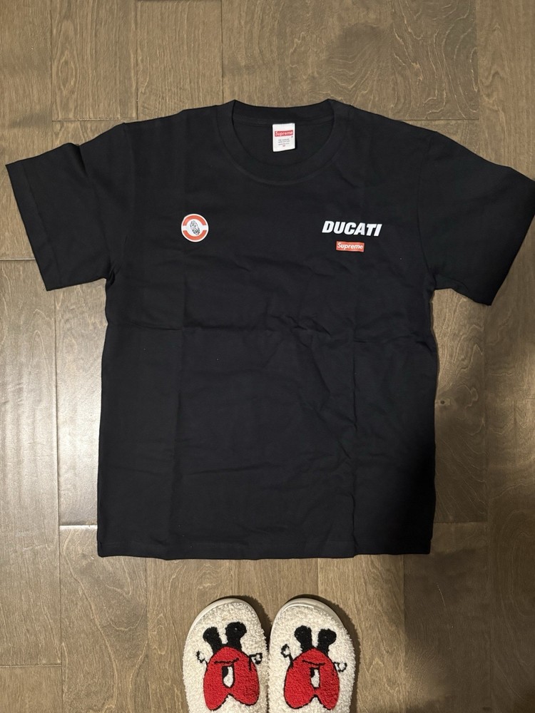 Supreme Ducati Tee Unisex Black MEDIUM