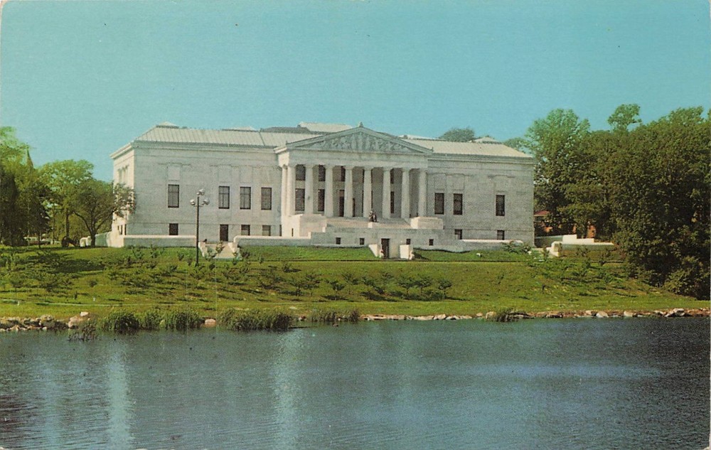 Buffalo NY Historical Society Pan-American Expo Building Vintage Postcard
