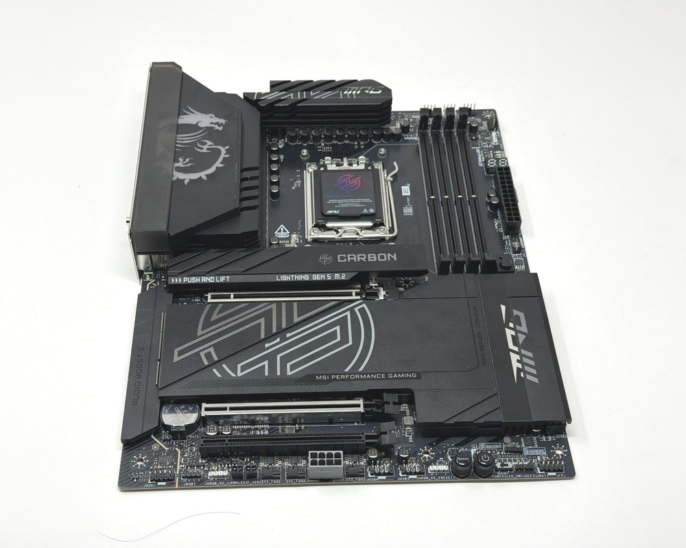 MSI MPG X870E Carbon Wifi Socket AM5 ATX Motherboard Defective