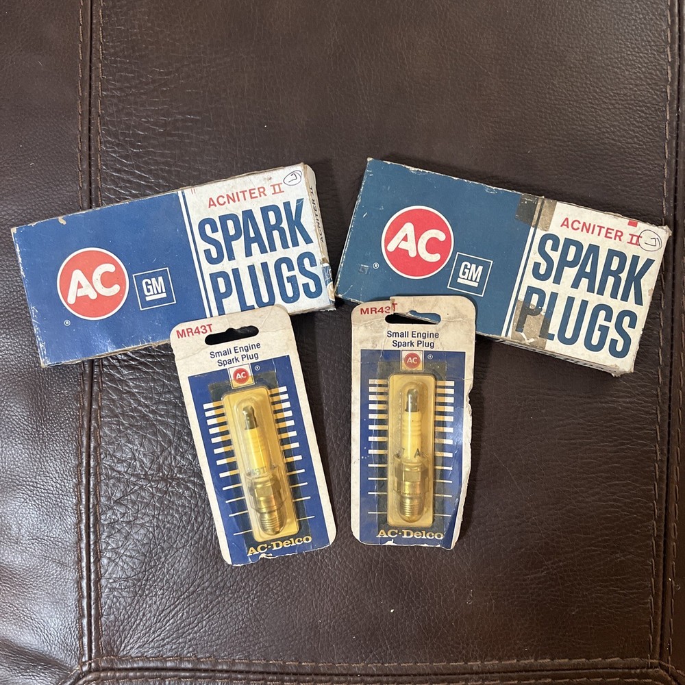 GM Spark Plug AC Delco MR43T, R45TS and R44T
