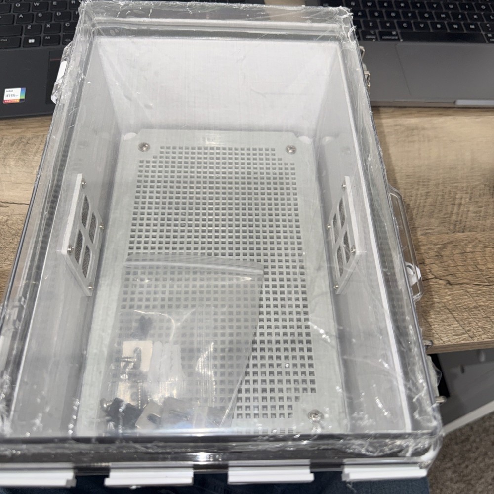 ABS Electrical Junction Box, Ventilated Design, Cable Grommets, IP65 Waterproof-image