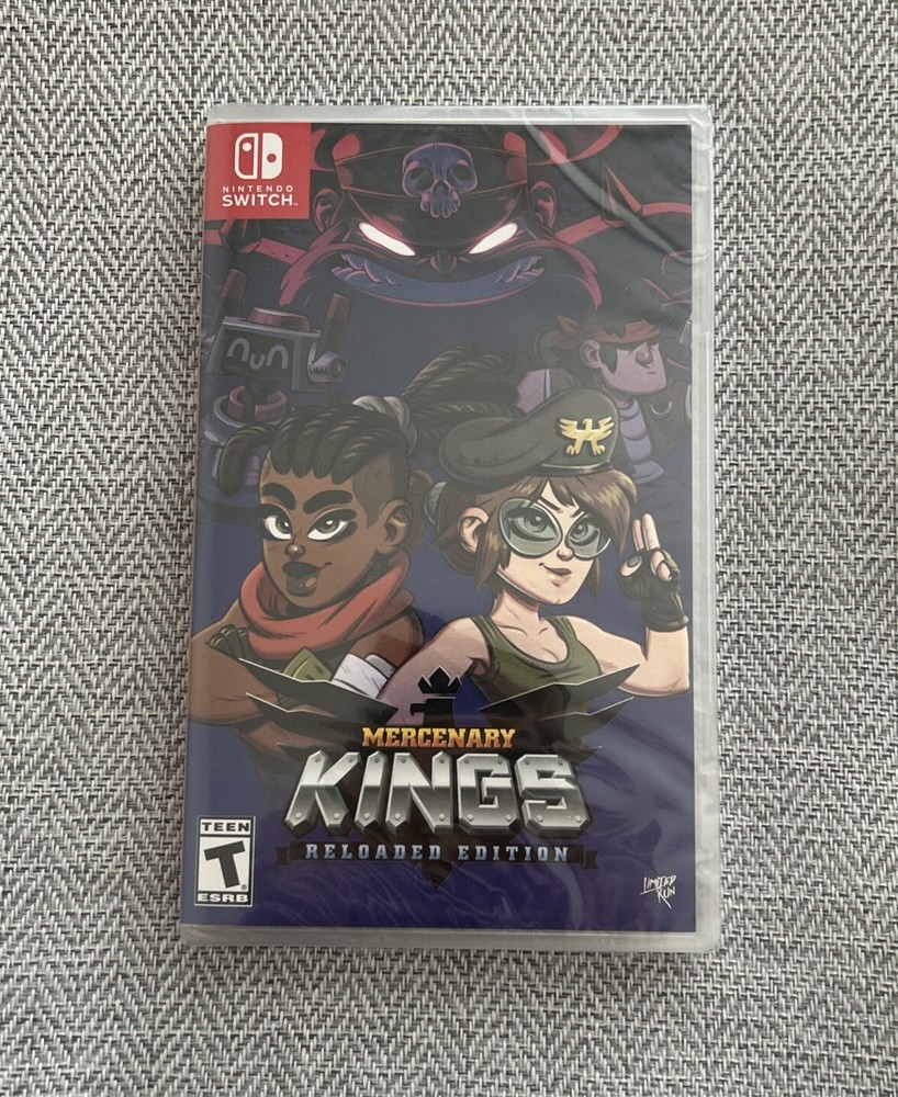 Mercenary Kings Nintendo Switch Limited Run Games Brand New