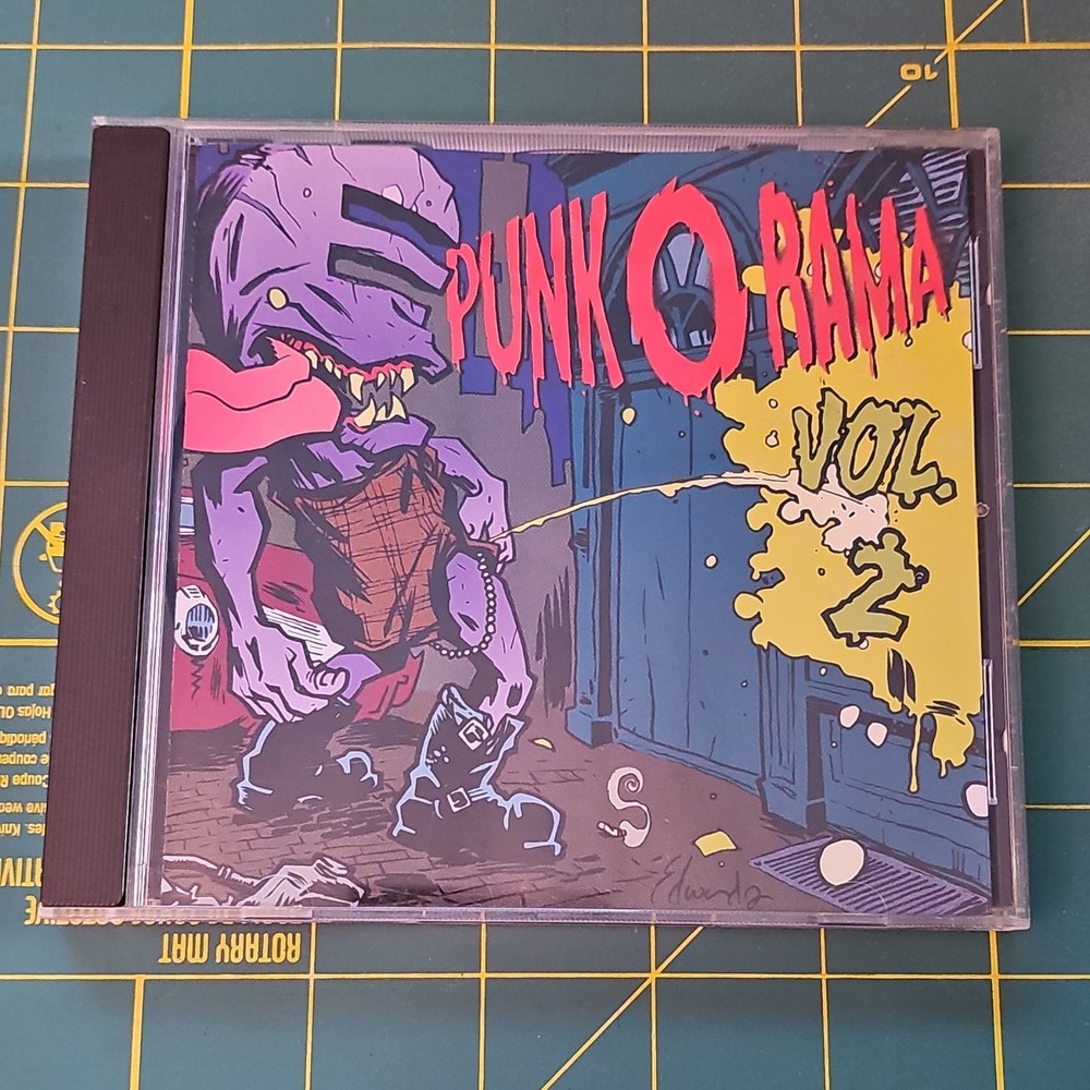 Epitaph Punk-O-Rama Vol. 2 Punk Rock CD 1996 Compilation Album