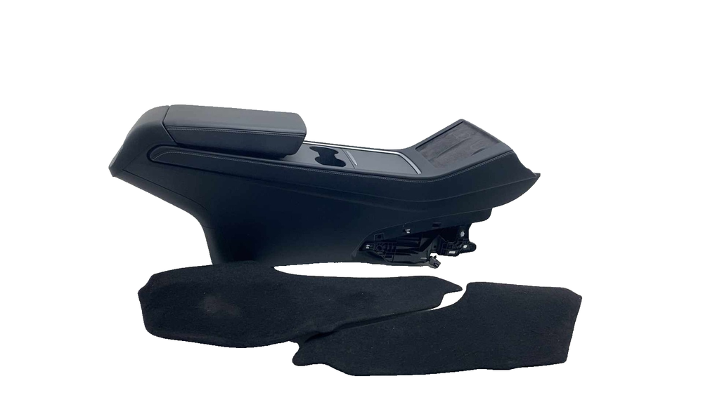 ⭕ 21-23 Model 3 Front Floor Center Console Armrest & Carrier w/ Side Trim GEN 2