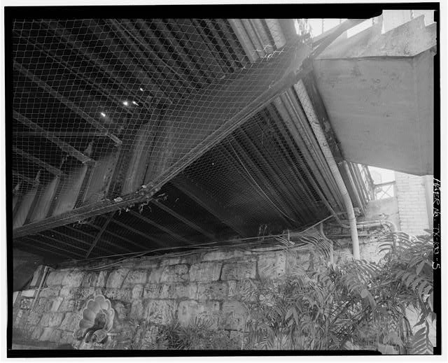 5. View Crockett Street Bridge, East Abutment, Looking East/Northeast. -