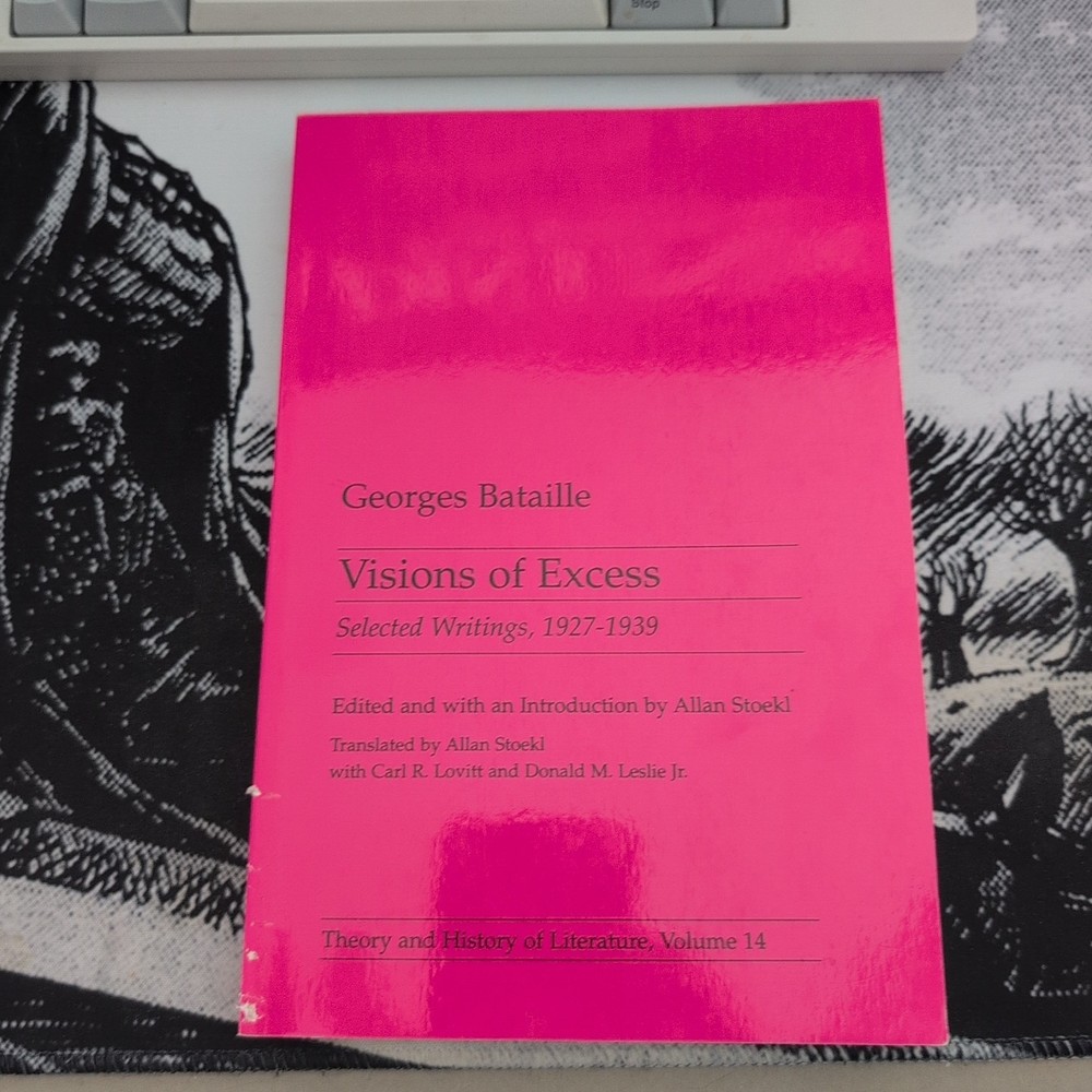 Visions of Excess: Selected Writings, 1927-1939 by Georges Bataille (2019 PB)