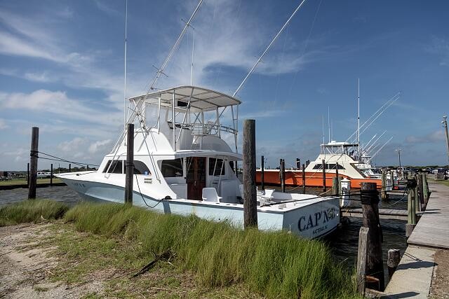 Photo:Oregon Inlet Cape Hatteras NC 2017 Fishing Center Boats OBX