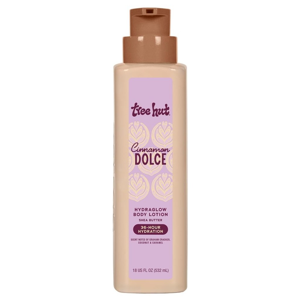 Tree Hut Hydraglow Body Lotion Cinnamon Dolce 18oz