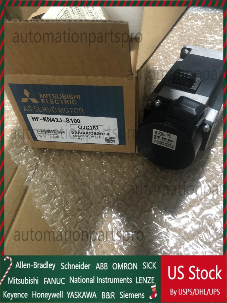 Mitsubishi HF-KN43J-S100 Servo Motor 1PC New Expedited Shipping HFKN43JS100