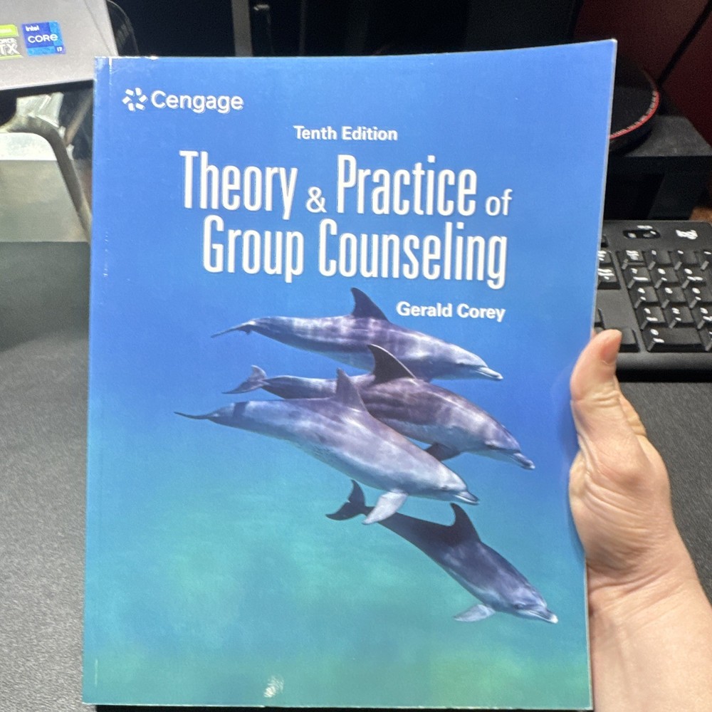 Cengage Theory & Practice of Group Counseling 10th Ed PB Gerald Corey 2016