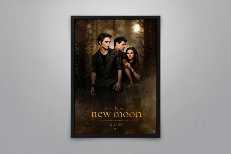 Twilight Saga: New Moon Signed Poster with