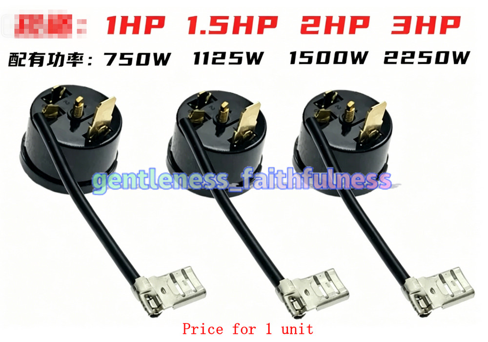 1 set Compressor Overload Protector 1-3HP Thermal Protection for Air Conditioner
