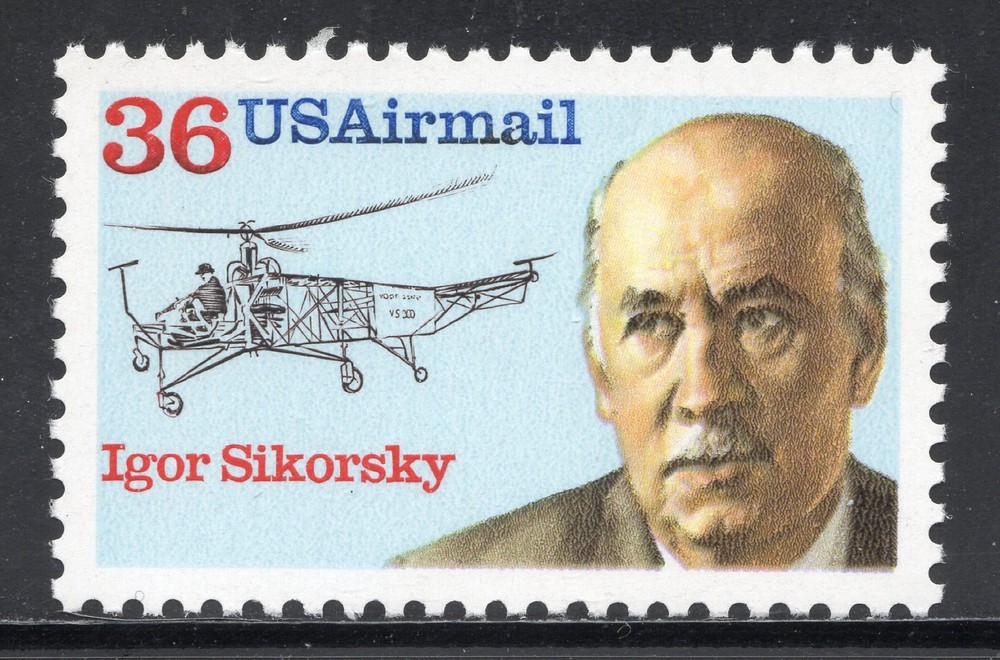 C119 * IGOR SIKORSKY * U.S. Postage Stamp MNH