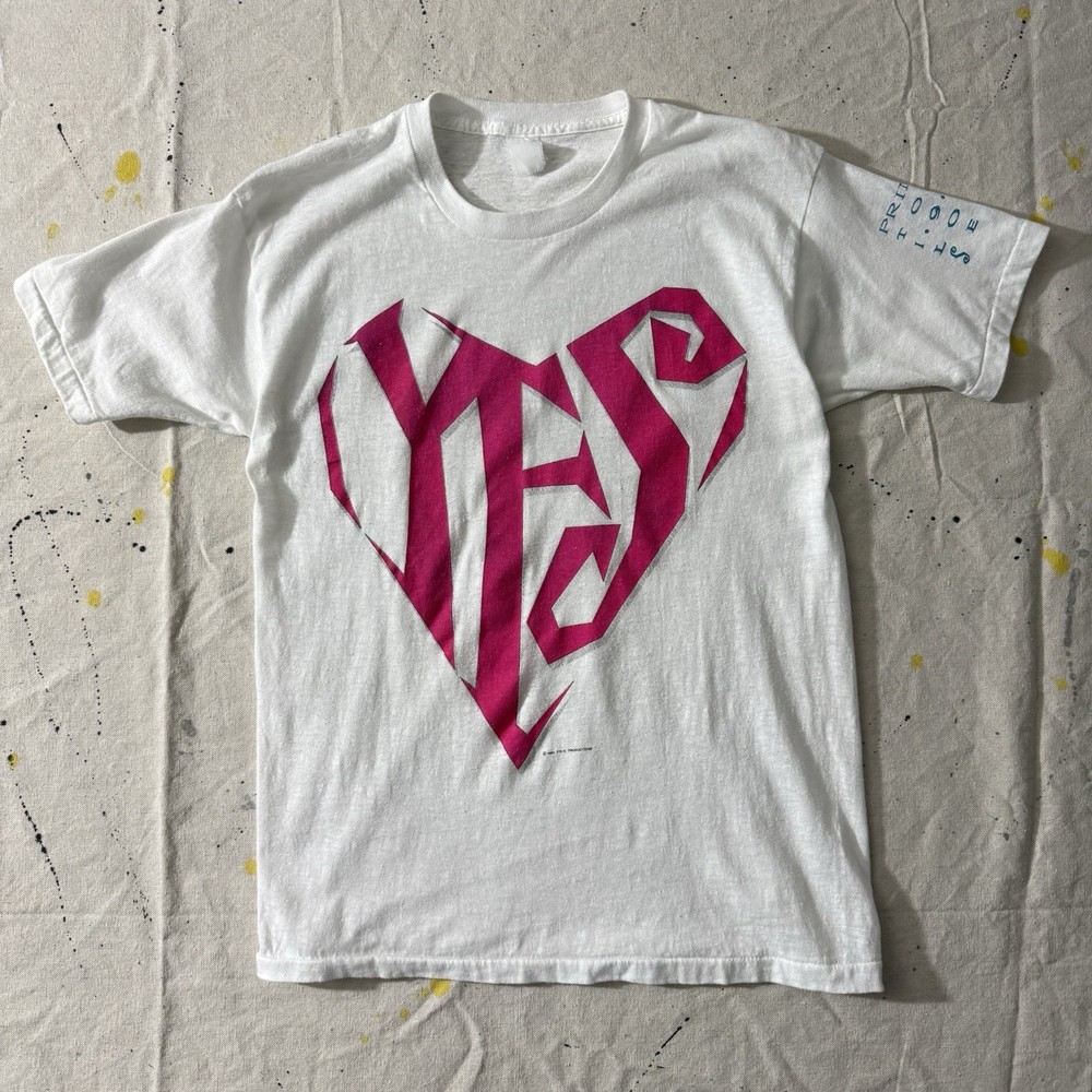 Vintage Prince Love Sexy Tour T Shirt 1988 Concert Made In USA Size Small White