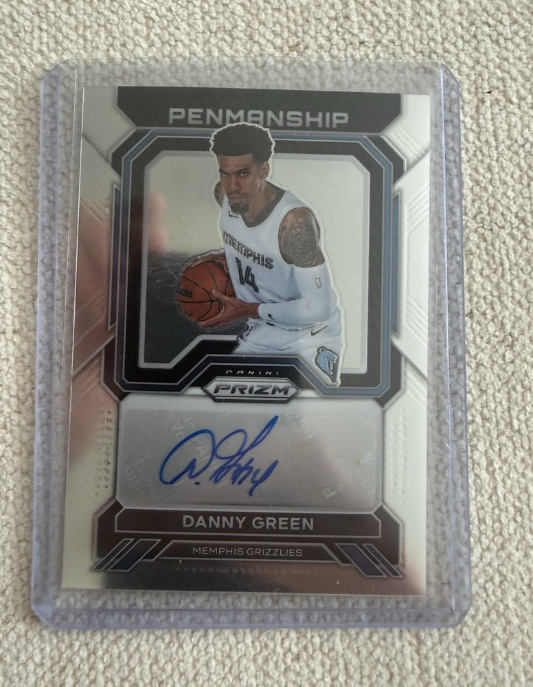 Panini Prizm 2022-23 Penmanship Danny Green Grizzlies Auto #PNM-DGR