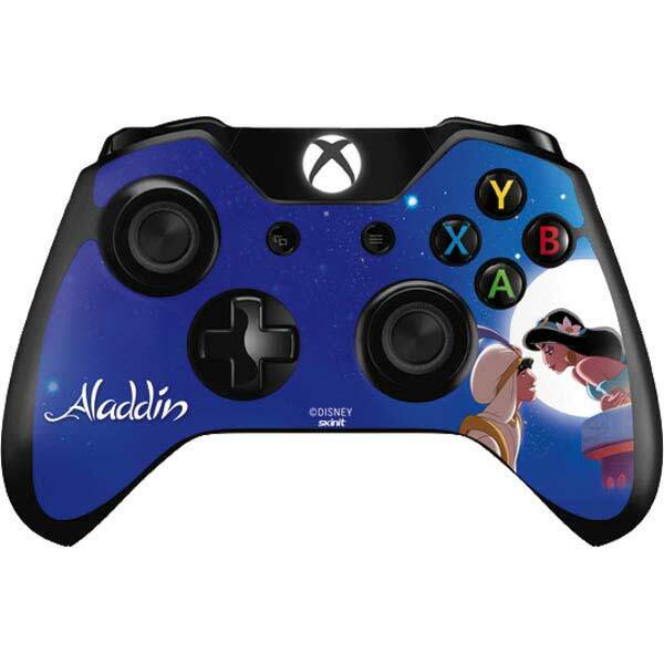 Aladdin Xbox One Controller Skin - Aladdin and Princess Jasmine