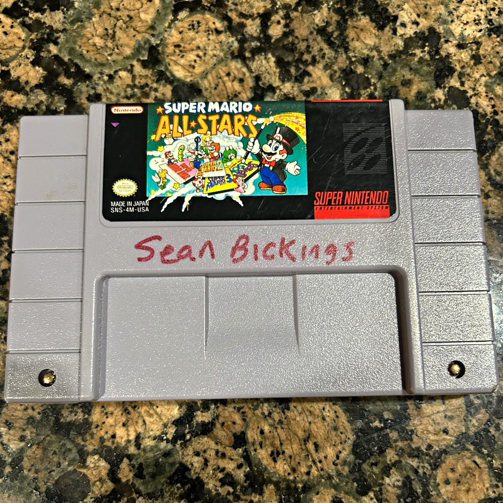 Super Mario All-Stars (Super Nintendo SNES) 1993 Authentic and Original