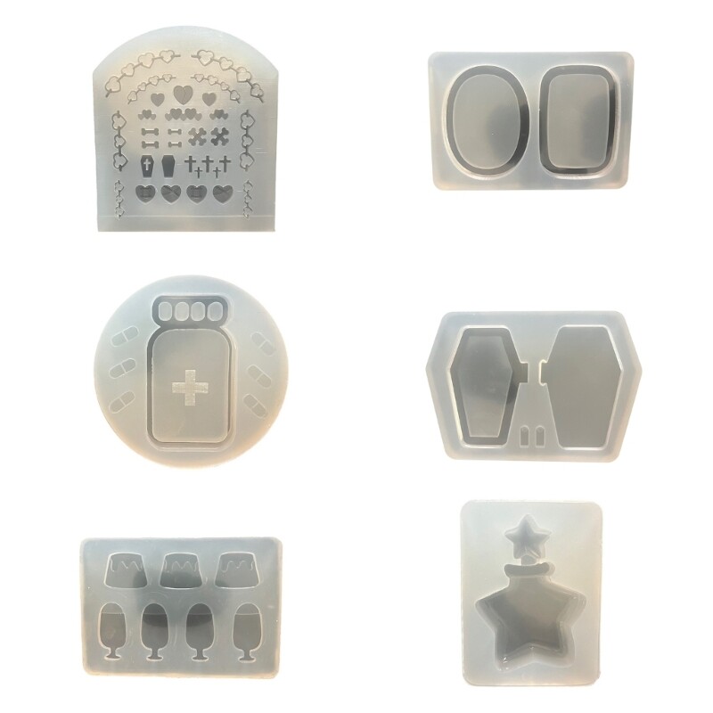 Liquid Sand Flexible Silicone Molds for Epoxy Resin Jewelry Making