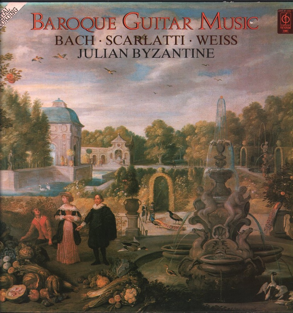CFP4144861 Julian Byzantine Baroque Guitar Music LP vinyl UK Classics For