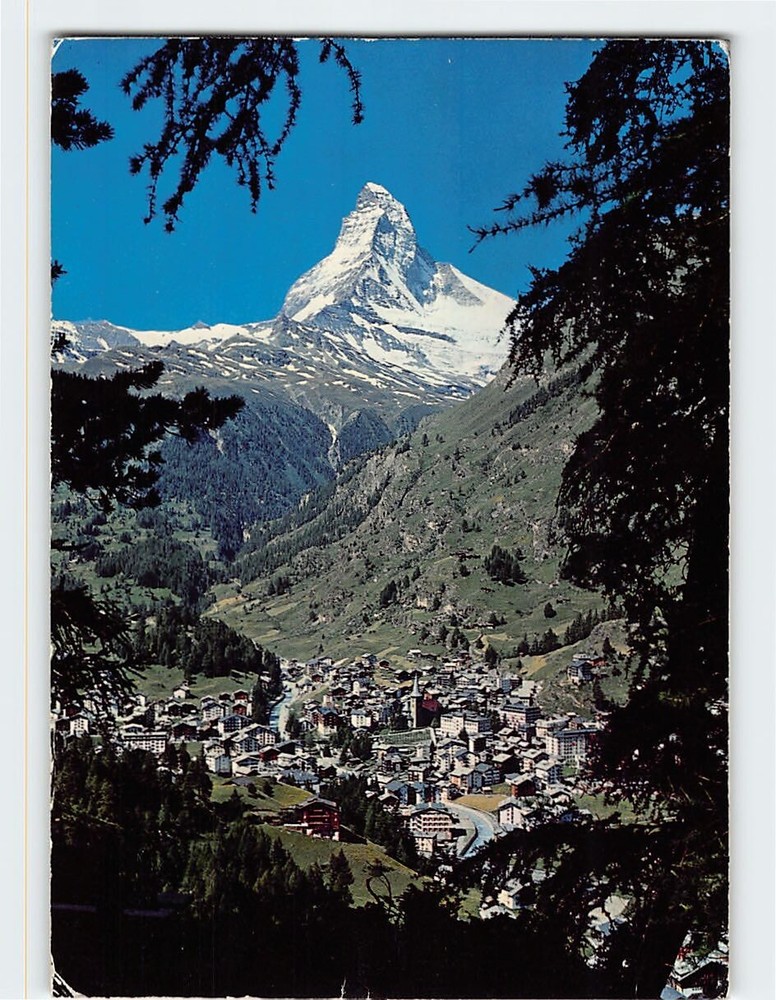 Postcard Matterhorn Zermatt Switzerland