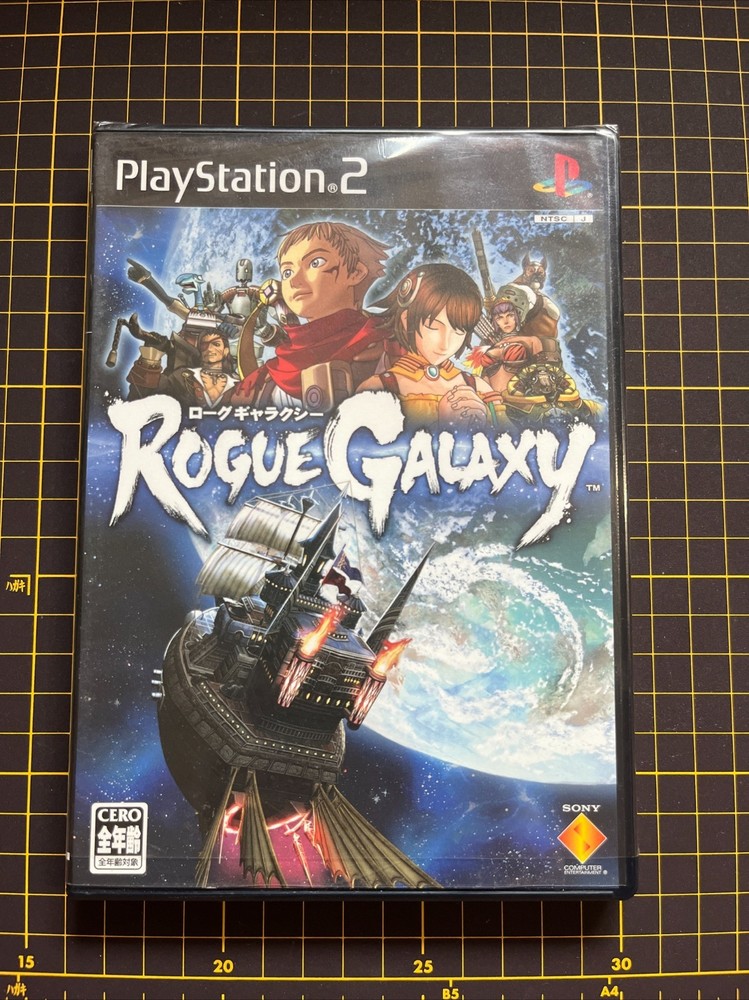 Rogue Galaxy (Sony PlayStation 2, 2007) PS2 Japan Import NTSC-J Complete CIB