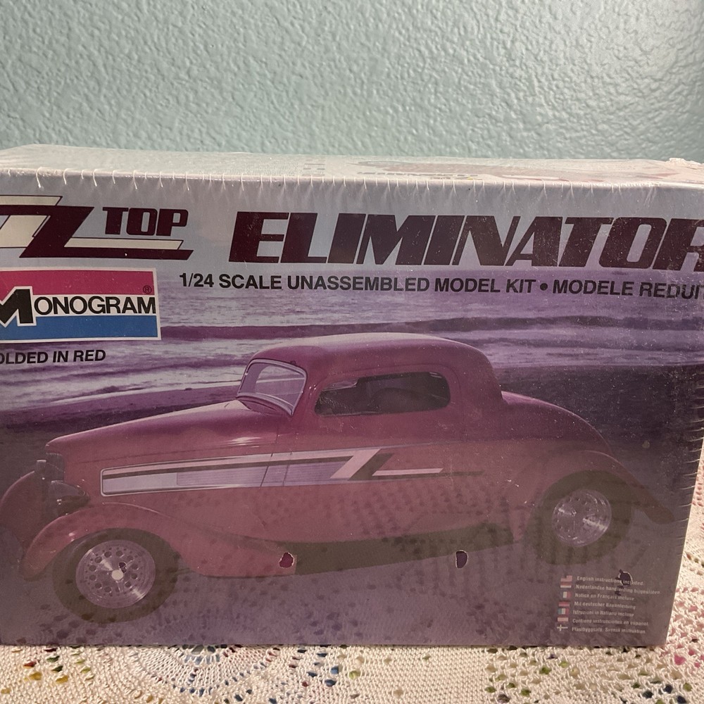 Monogram ZZ Top Eliminator Vintage Model Car Kit #2702 1:24 Scale Factory Sealed
