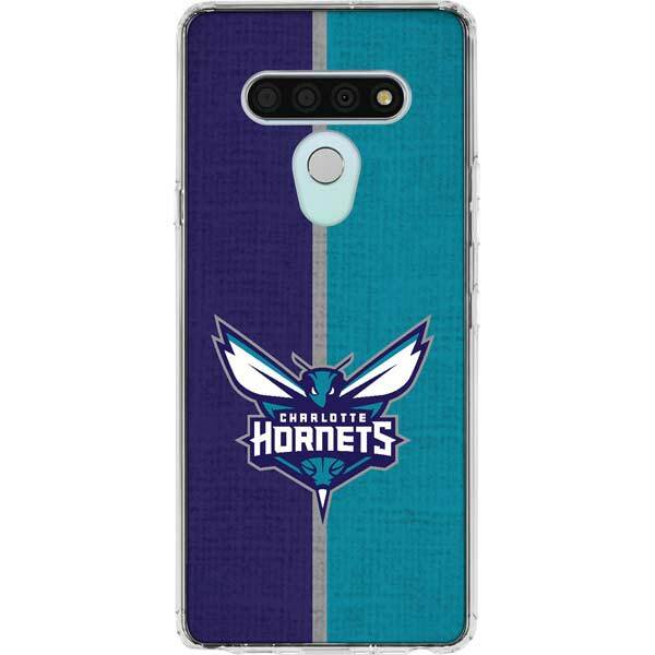 NBA Charlotte Hornets LG Stylo 6 Clear Case - Charlotte Hornets Canvas