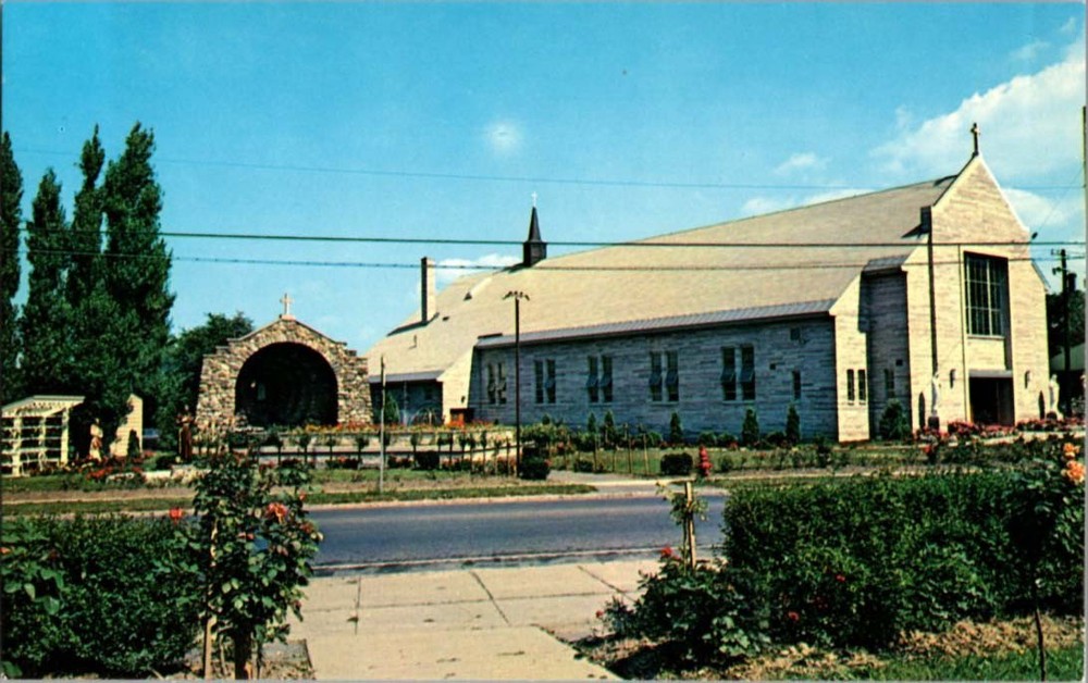 Auburn New York NY : CHURCH SCENE m/14 BD1518