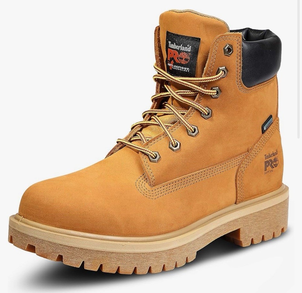 Timberland PRO 6 Insulated Soft Toe Work Boots for Men Size 12