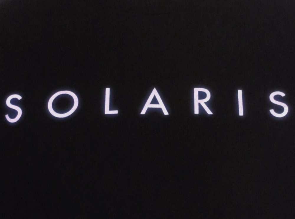 RARE vintage 00s Y2K Solaris Movie Film Promo T-Shirt 2002 George Clooney Fox XL