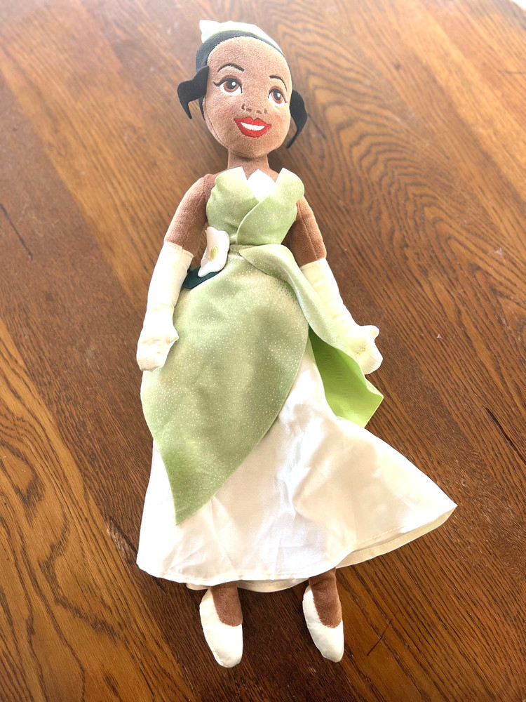 Princess Tiana Plush Doll, 20 inches, New without Tags