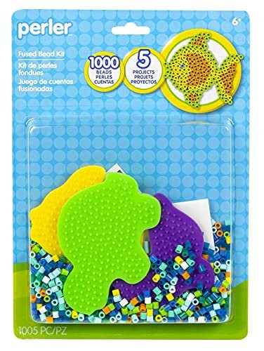 Perler Beads Water Whimsey Fusion Bead Craft Kit for Kids