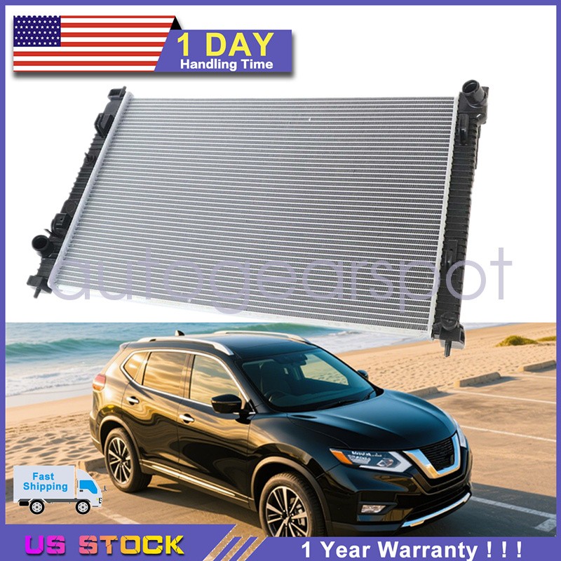 Fits for Nissan Rogue 2021-2024 1.5L Engine Cooling Radiator 214106RR0B