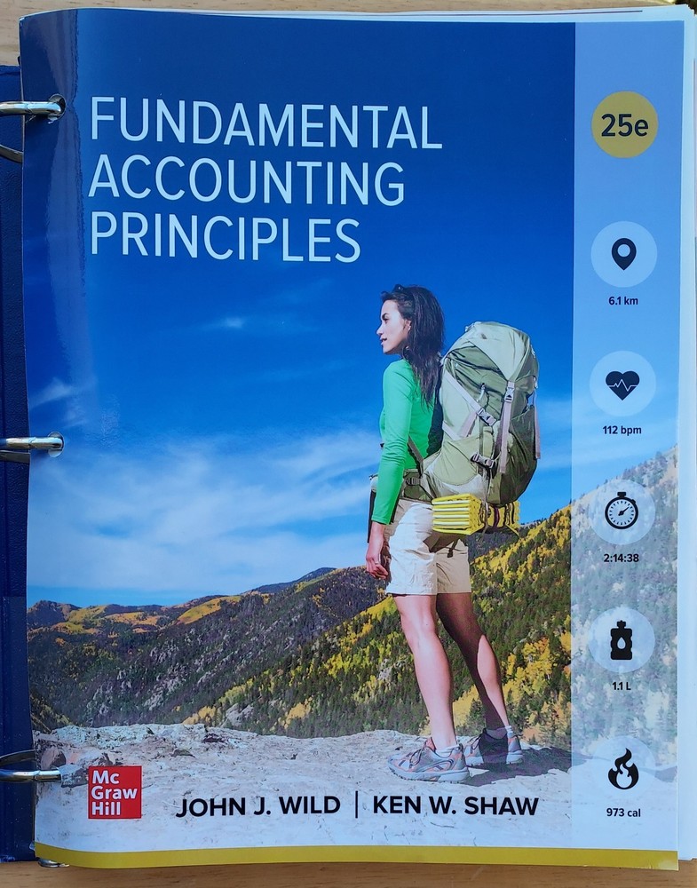 Fundamental Accounting Principles 25e By John J. Wild And Ken W. Shaw 2021