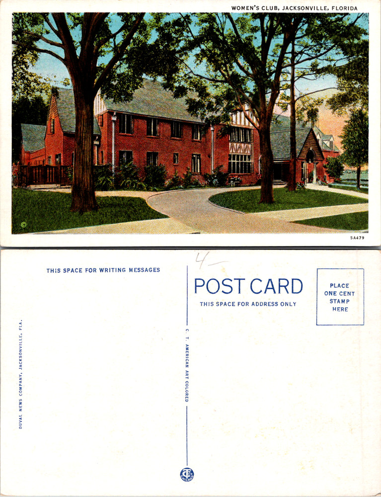 Old Vintage Postcard