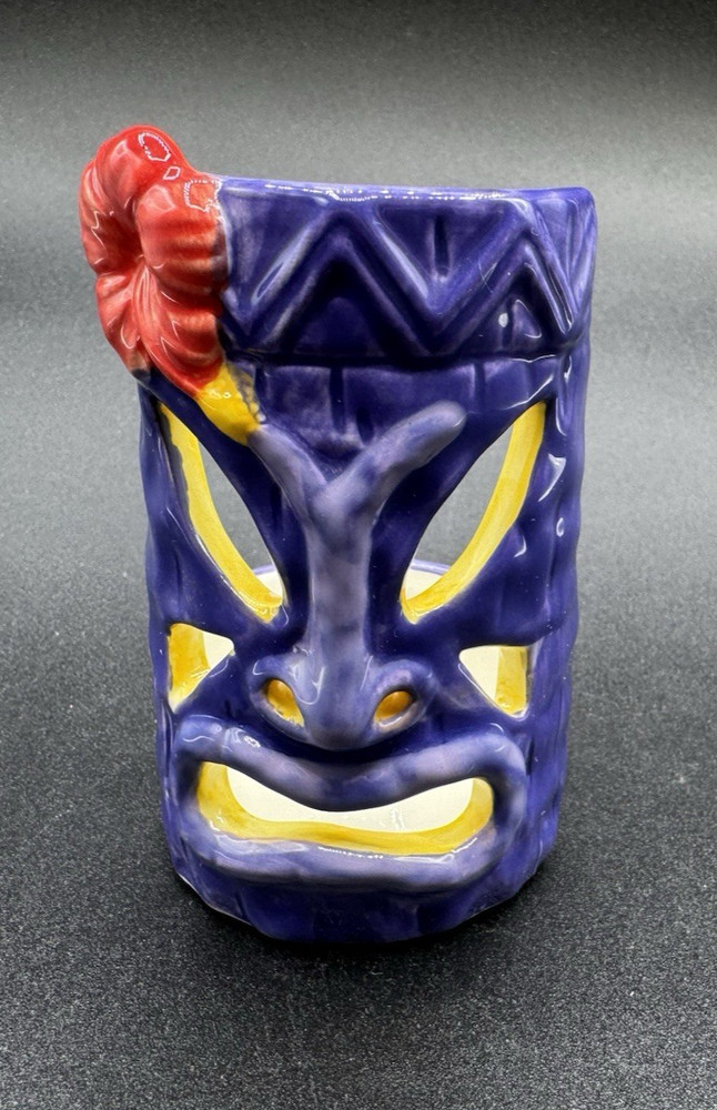 Yankee Candle Mini Tiki Tropical Tealight Holder Purple