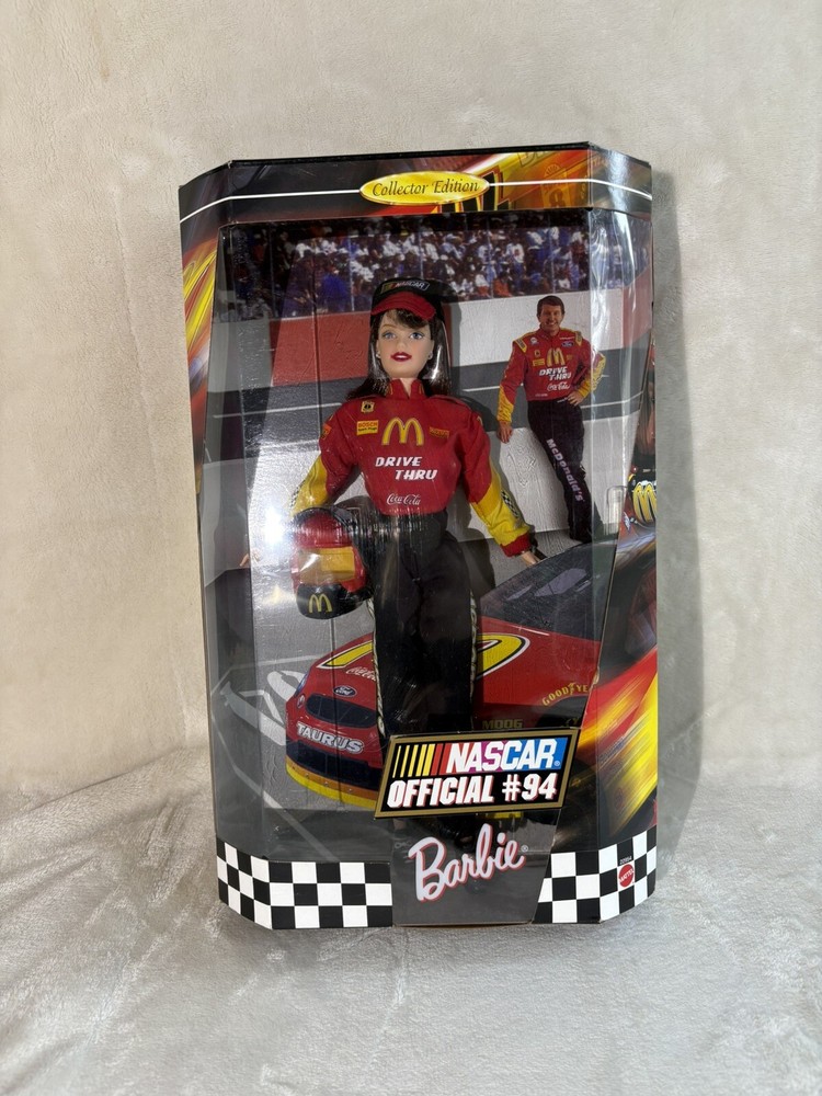 1999 Nascar Barbie Mattel #94 McDonalds Racer Doll