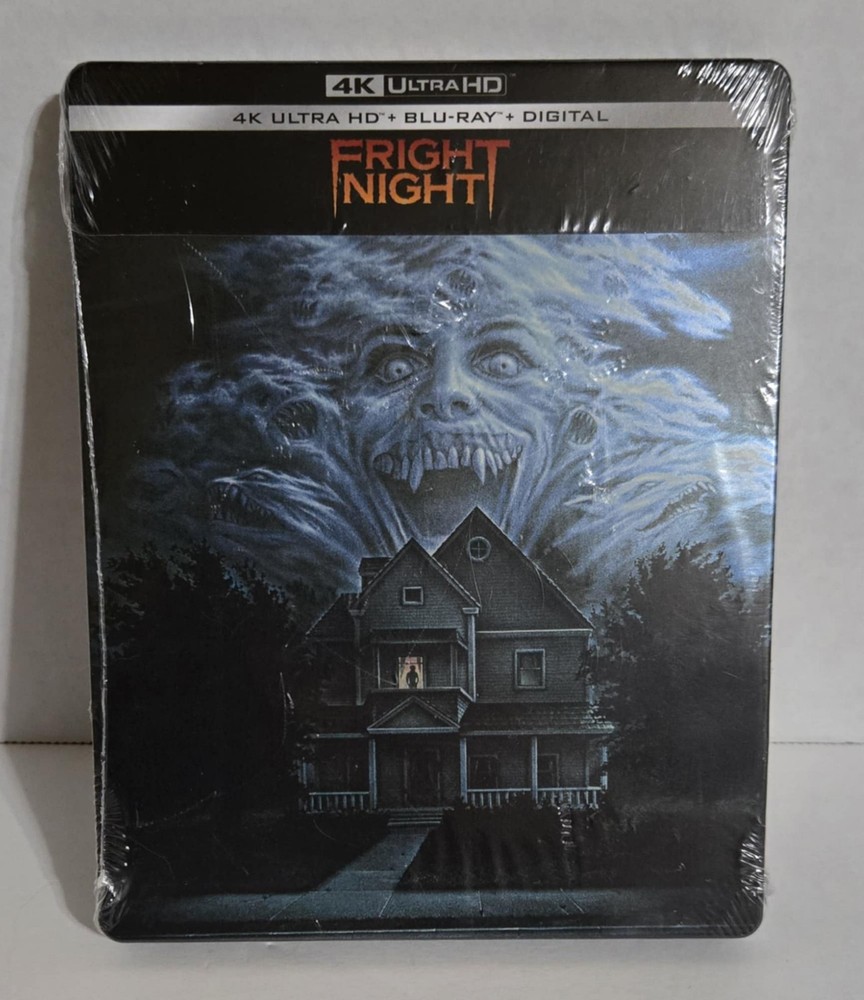 Fright Night Steelbook (4K UHD+Blu-ray+Digital) Factory Sealed OOP!