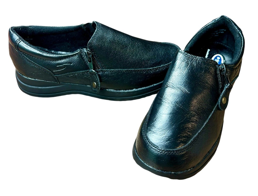 Dr. Scholl's Women's Sz 6M Advanced Comfort Series Leather Shoes Black