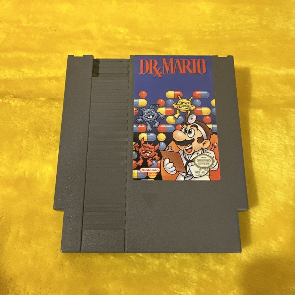 Dr. Mario Nintendo NES Cartridge