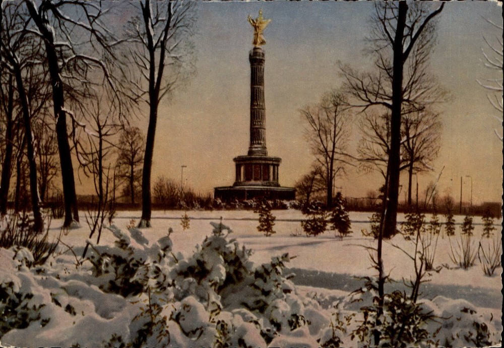 Victory Column Berlin Germany vintage postcard r950