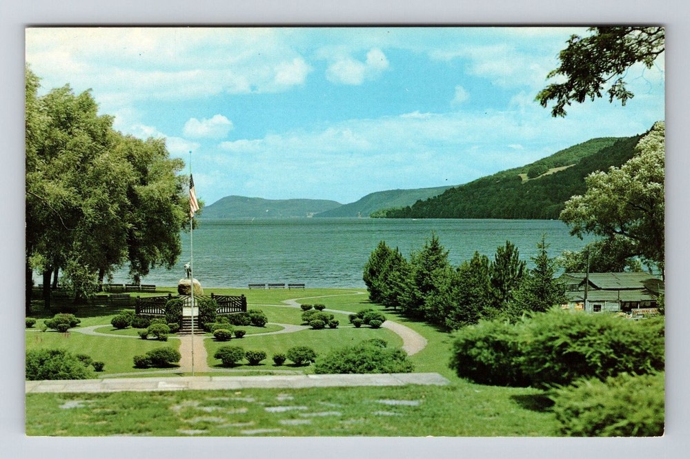 Cooperstown NY-New York, Otsego Lake, Scenic Outside, Vintage Postcard