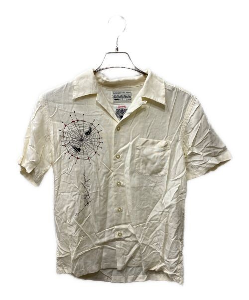 Wacko Maria Spider Print Aloha Shirt Medium Size Vintage Style