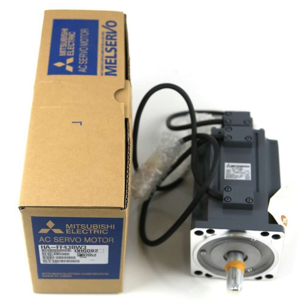 Brand New in Box Mitsubishi HA-FF43BW3 Servo Motor