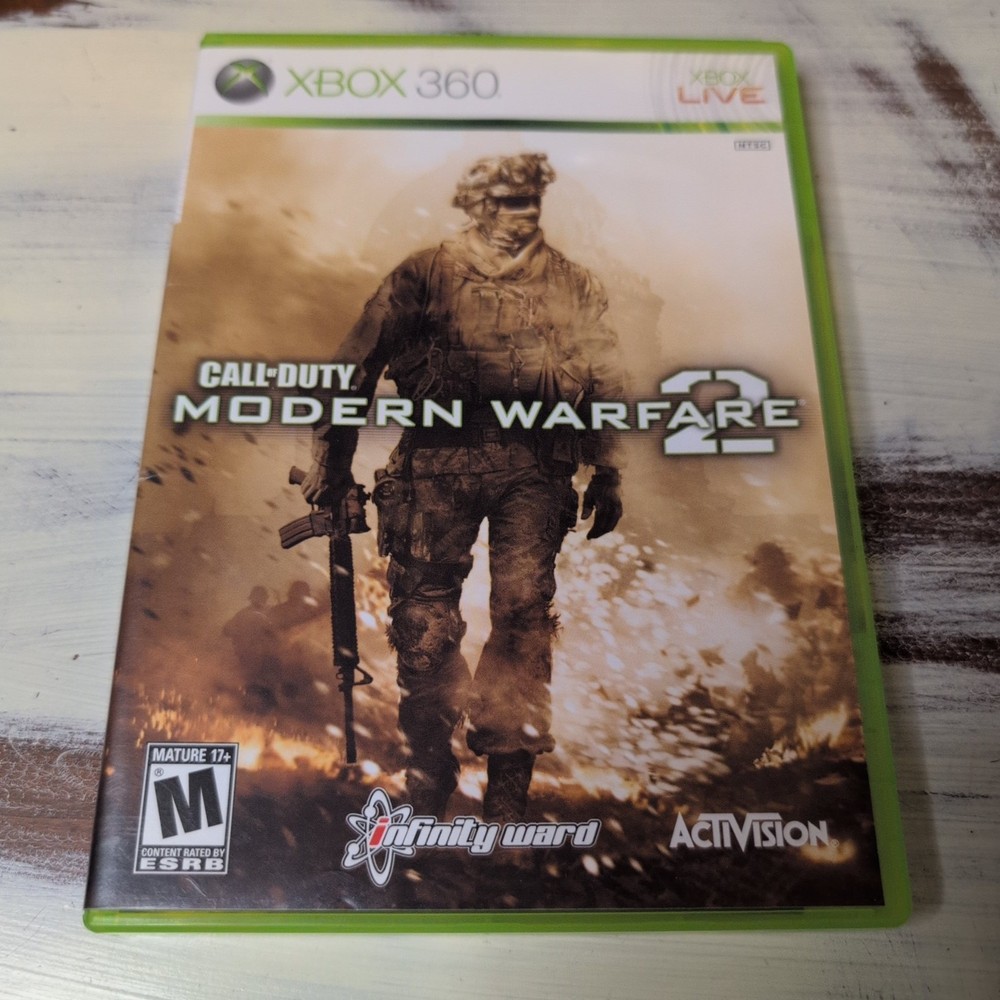 Call Of Duty: Modern Warfare 2 (Xbox 360) CIB COMPLETE & TESTED